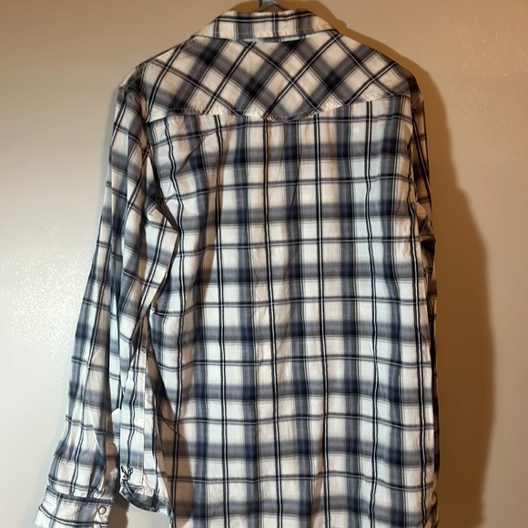 American Eagle Pearl Snap Button Down - Picture 4 of 4